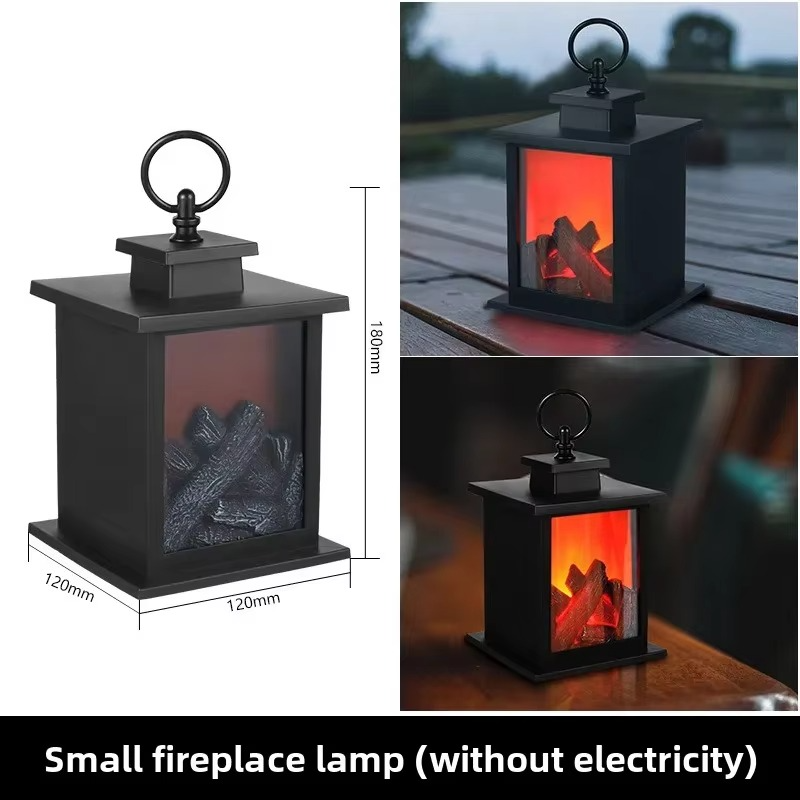 LED Fireplace Lamp Realistic