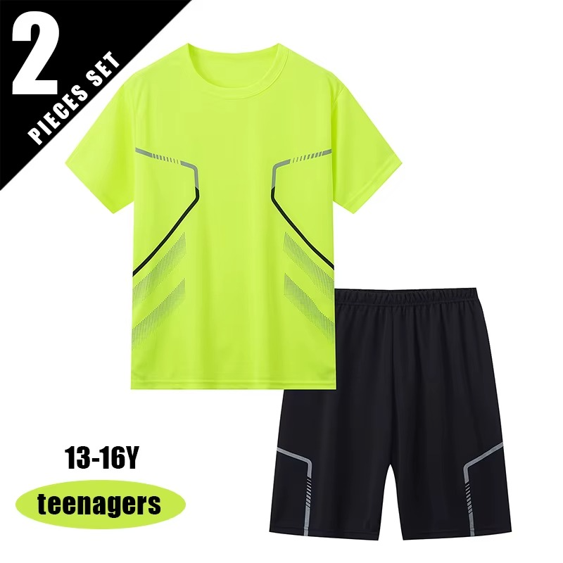 2/3Pcs Summer and Autumn Youth Sports Big Boys'