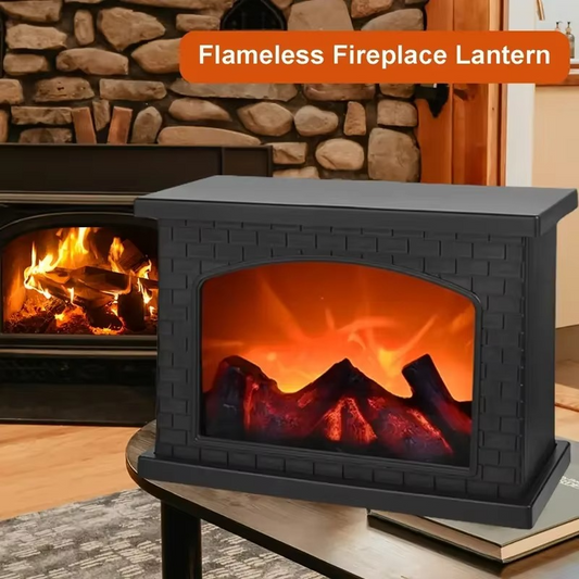 LED Fireplace Lamp Realistic