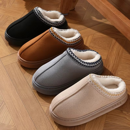 New Fashion Fluffy Platform Slippers womens
