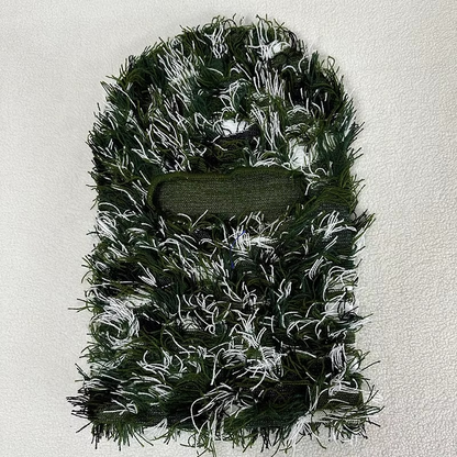 Balaclava Distressed Knitted Full Face Ski Mask