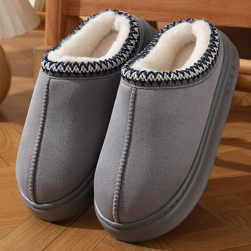 New Fashion Fluffy Platform Slippers womens
