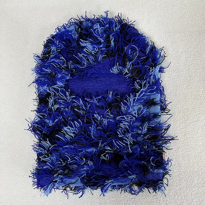 Balaclava Distressed Knitted Full Face Ski Mask