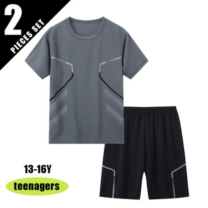 2/3Pcs Summer and Autumn Youth Sports Big Boys'